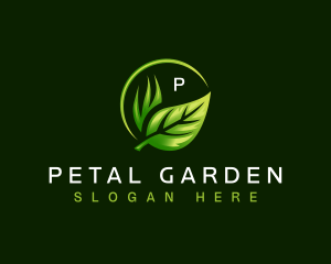 Plant Landscaping Leaves logo design