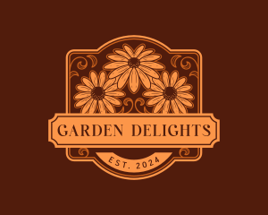 Flower Garden Floral logo design