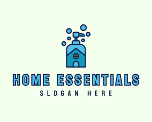 Sanitizing Home Care logo design