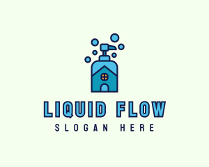 Sanitizing Home Care logo design