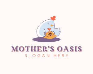 Mother Hen Daycare logo design