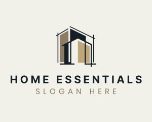 Home Builder Architecture logo design