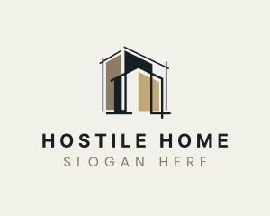 Home Builder Architecture logo design