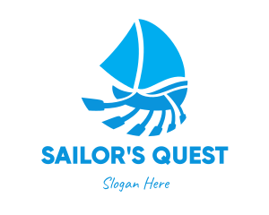 Sail Ship Oars logo