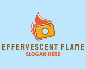 Flame Photography Studio logo design