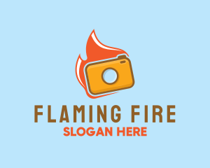 Flame Photography Studio logo design