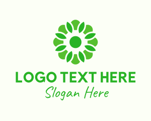 Organic Flower Garden logo