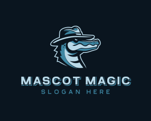 Fedora Alligator Mafia logo design