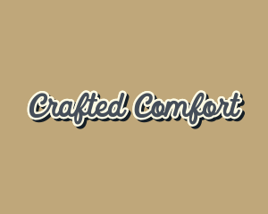 Retro Cursive Boutique logo design