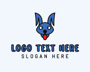 Cartoon Pet Dog logo