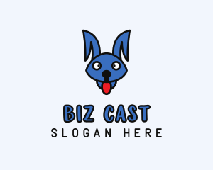Cartoon Pet Dog logo