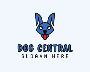 Cartoon Pet Dog logo design