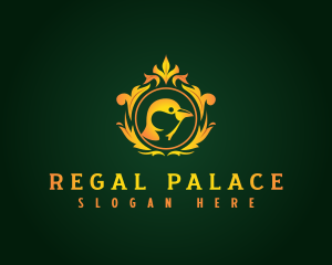 Regal Penguin Zoo logo design