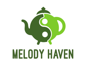Yin Yang Green Tea logo