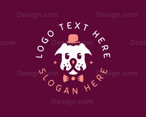 Pet Grooming Dog Logo