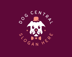 Pet Grooming Dog logo design