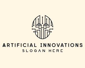 Robotics Artificial Intelligence logo design