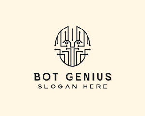 Robotics Artificial Intelligence logo design