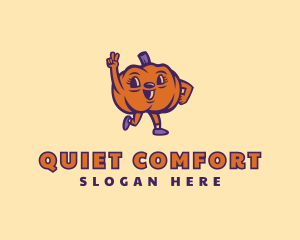 Peace Pumpkin Vegetable logo