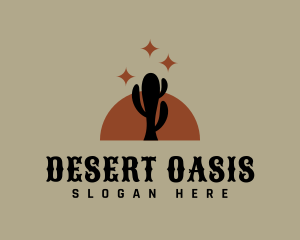 Desert Cactus Brand logo design