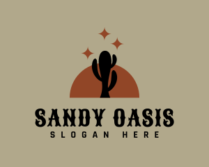 Desert Cactus Brand logo design