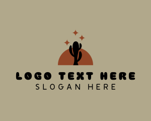 Desert Cactus Terrain logo