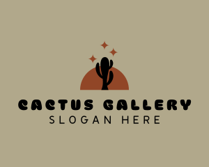 Desert Cactus Terrain logo