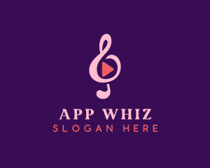 Music Streaming Application logo design