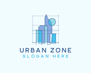 Urban Architecture Building logo design