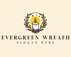 Wellness Aromatherapy Candle logo design