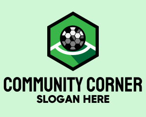 Soccer Football Corner logo design