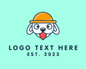 Cute Puppy Dog logo