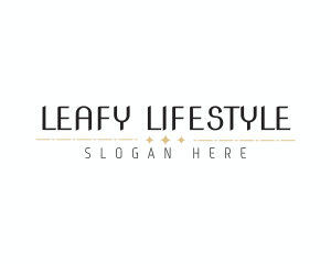 Luxury Lifestyle Company logo design