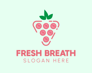 Bubblegum Candy Grape logo design