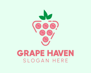 Bubblegum Candy Grape logo design