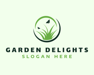 Grass Nature Garden logo design