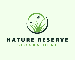 Grass Nature Garden logo design