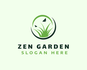 Grass Nature Garden logo design