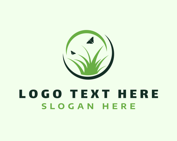 Grass logo example 2