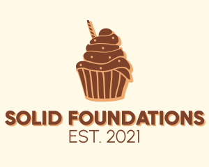 Baked Chocolate Cupcake logo