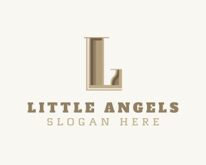 Stylish Antique Brand Letter L logo design