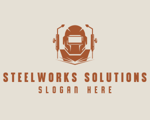 Mechanic Welding Metalworks logo design