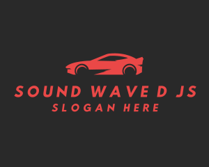 Race Car Vehicle Logo