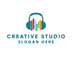 Sound Music Studio Headphones  logo