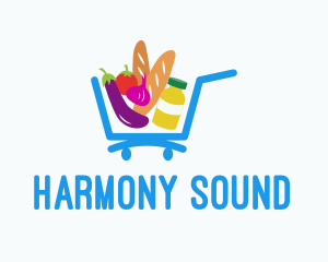 Grocery Supermarket Cart logo