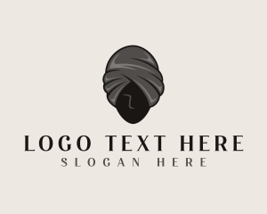 Headgear - Turban Clothing Headdress logo design