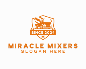 Concrete Mixer Trucking logo