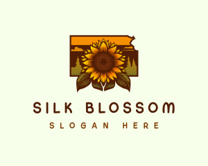 Kansas Sunflower Farm logo design