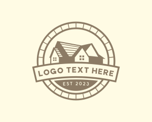 House Roofing Property logo