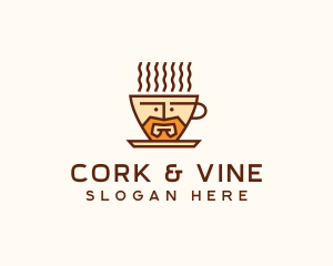 Coffee Cafe Barista logo design